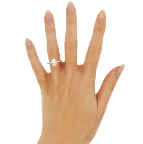 Cameron | Custom Oval Solitaire