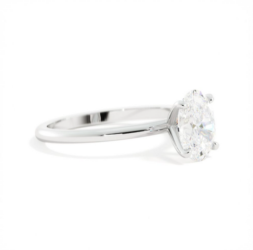 Cameron | Custom Oval Solitaire