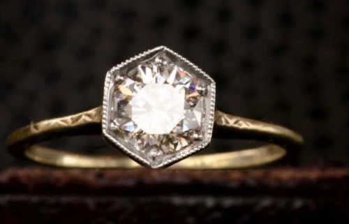 Vintage Bezel Ring