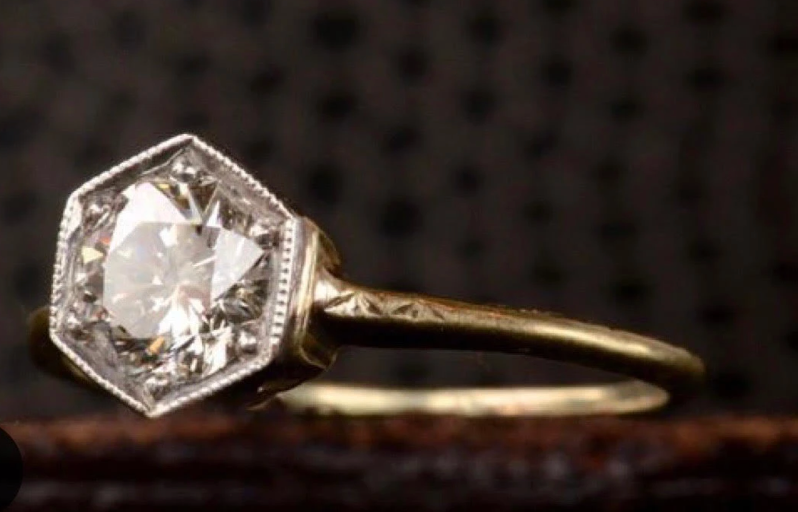 Vintage Bezel Ring