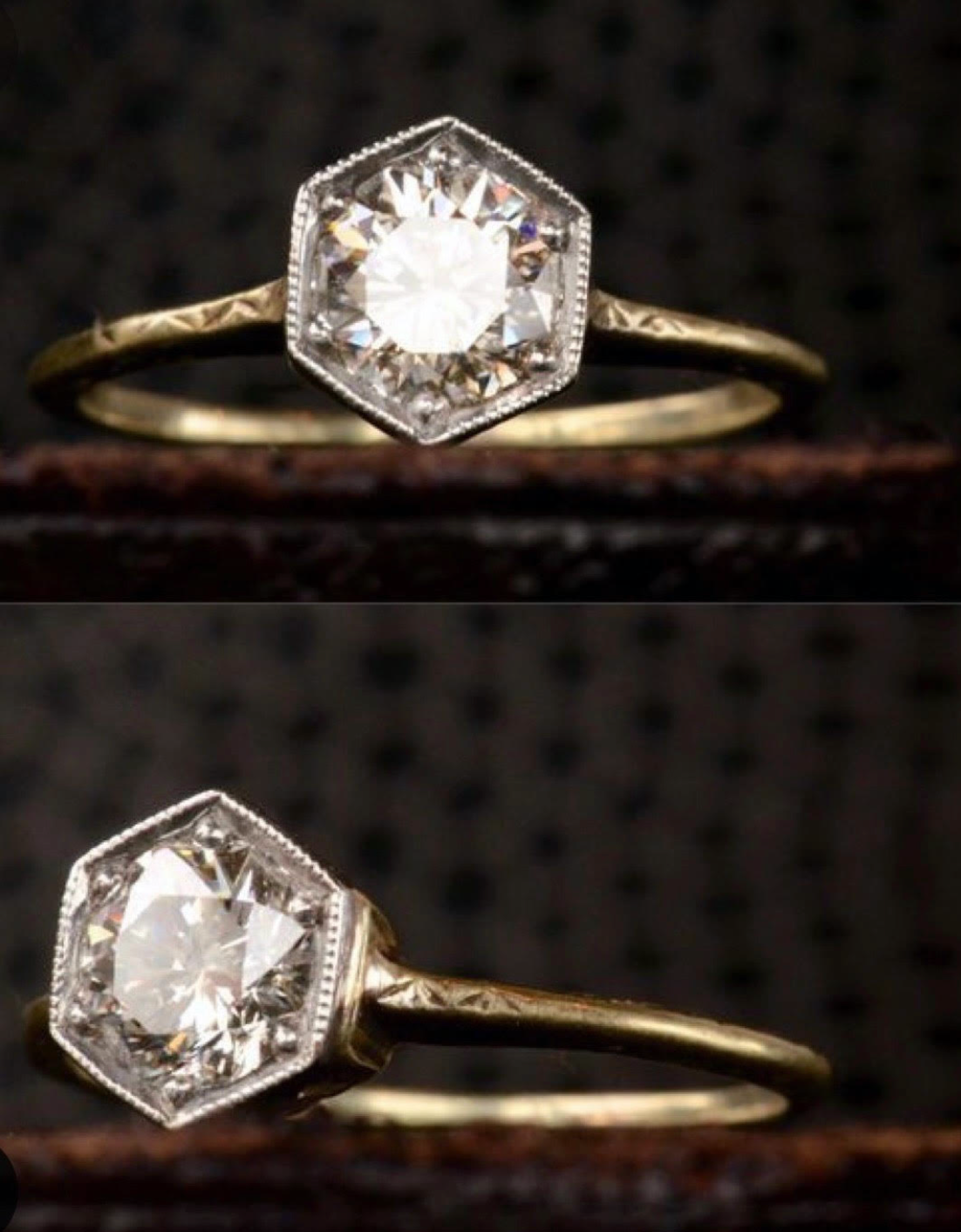 Vintage Bezel Ring