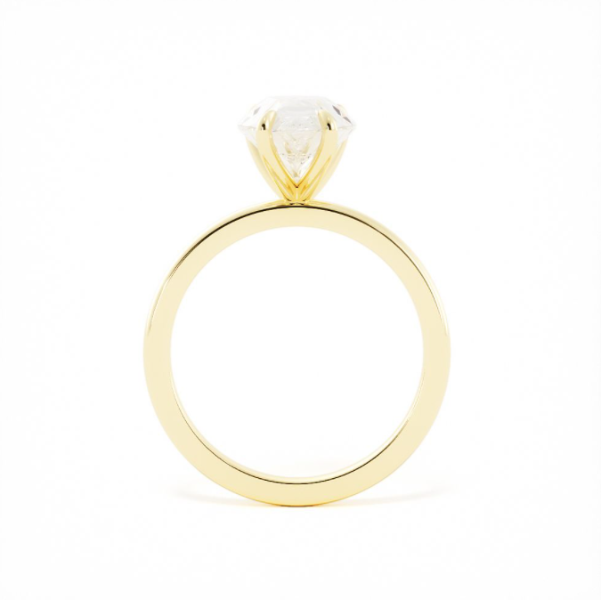 William | Custom Pear Solitaire