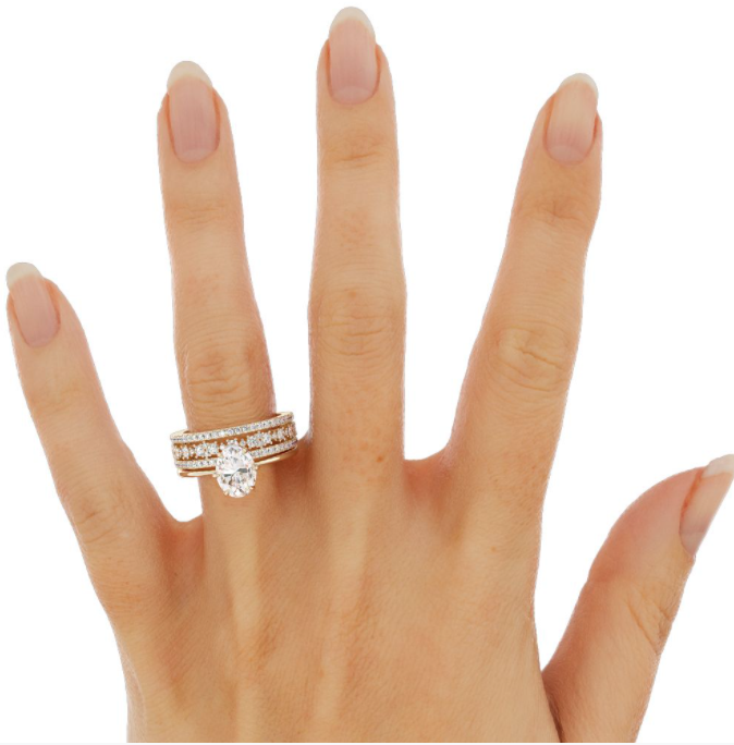 Cia | Custom Engagement Ring Set