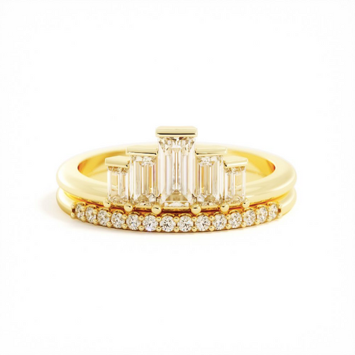Sid | Custom Baguette Engagement Ring