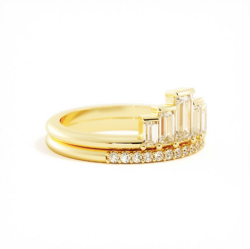 Sid | Custom Baguette Engagement Ring