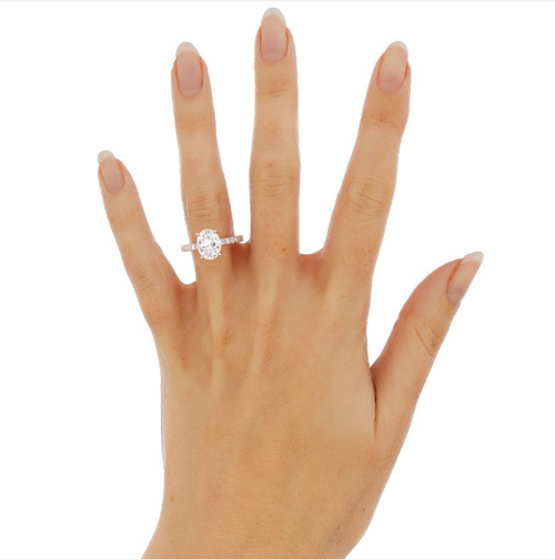 Emily | Custom Oval Engagement Ring