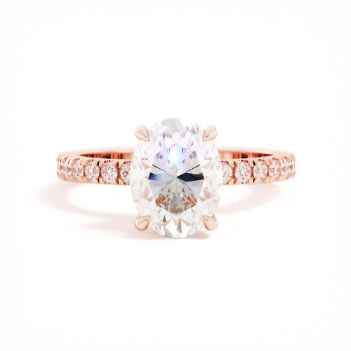 Emily | Custom Oval Engagement Ring