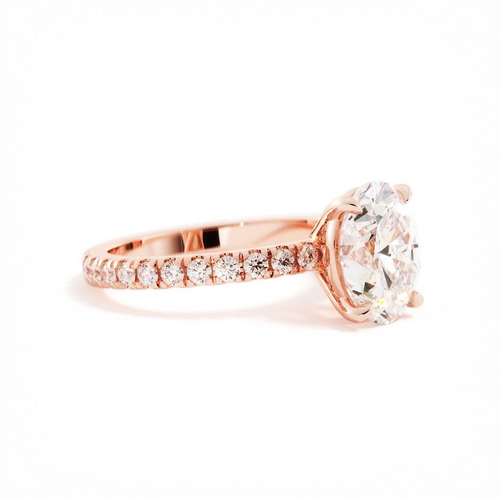 Emily | Custom Oval Engagement Ring