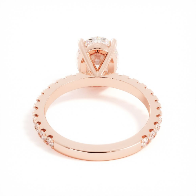 Emily | Custom Oval Engagement Ring