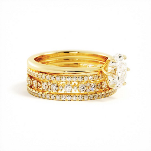 Custom Stackable Wedding Band