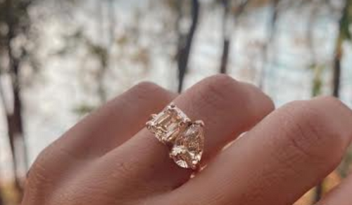 Parker | Custom Duo Stone Engagement Ring