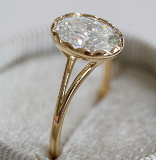 Scalloped halo with split band