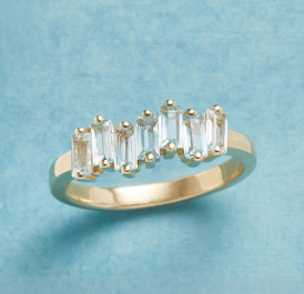 Luke | Custom Blue Topaz Engagement Ring