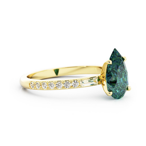 Hayley | Pear Engagement Ring