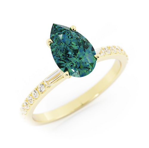 Hayley | Pear Engagement Ring