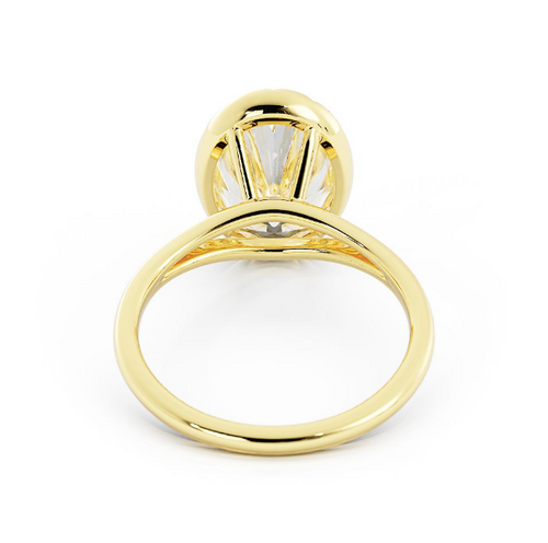 Brynlee | Custom Fleur with Scalloped Bezel