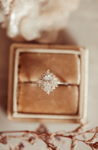 Jacob | Custom Marquise Cluster Halo