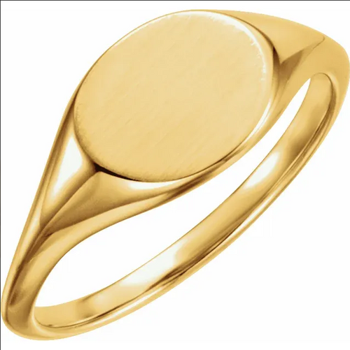 Victoria | Custom Signet Ring