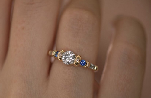 Victoria | Gemstone Engagement Ring