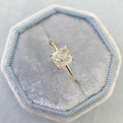 Cushion Solitaire | Hidden Halo