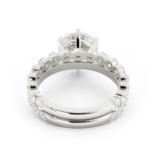 Sid | Custom Engagement Ring Set