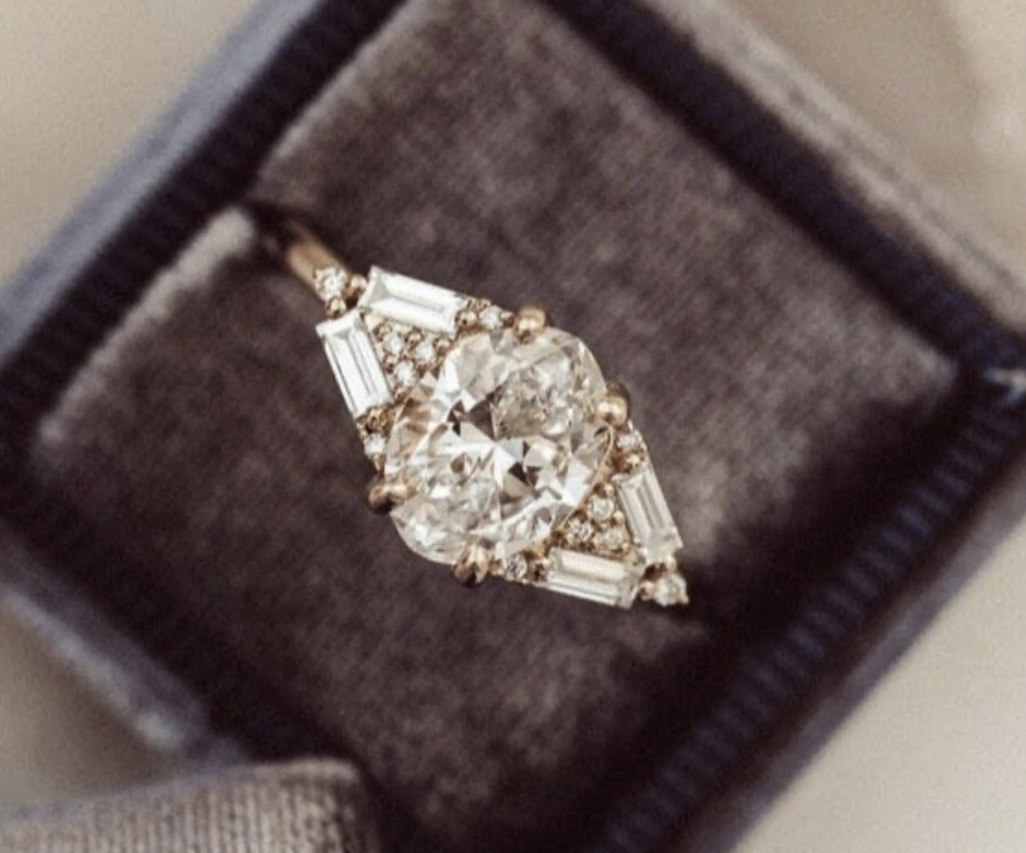 Karie | Custom Cluster Engagement Ring