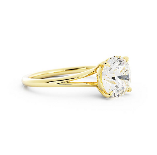 McKay | Custom Round Engagement Ring