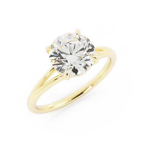 McKay | Custom Round Engagement Ring
