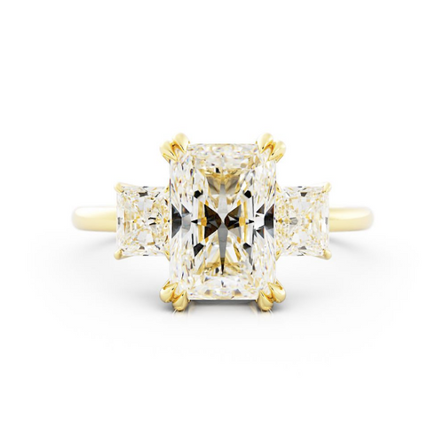 Cate | Custom Radiant Three-Stone