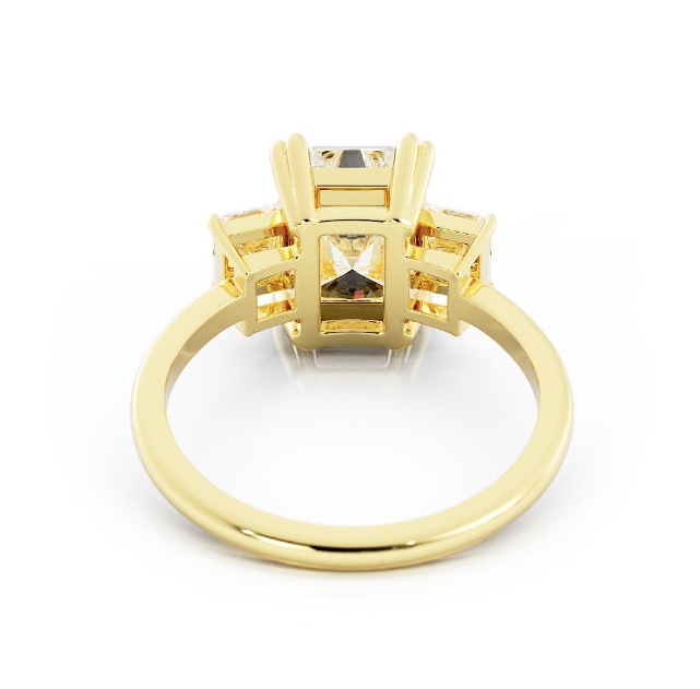Cate | Custom Radiant Three-Stone