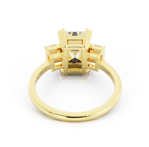 Cate | Custom Radiant Three-Stone