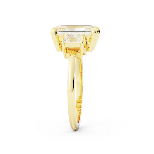 Cate | Custom Radiant Three-Stone