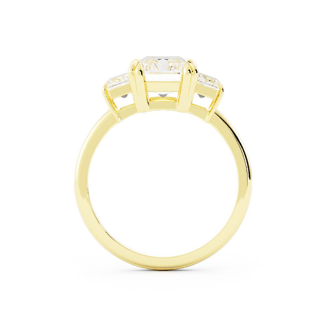 Cate | Custom Radiant Three-Stone