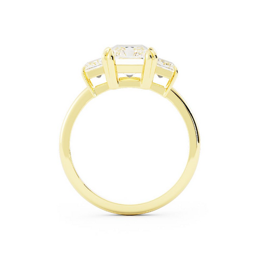 Cate | Custom Radiant Three-Stone