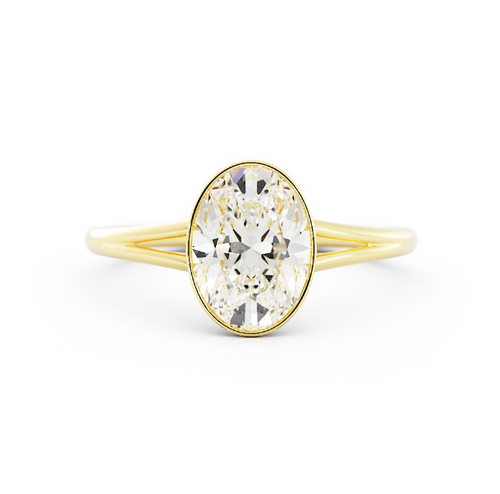 Trevor | Custom Oval Solitiare
