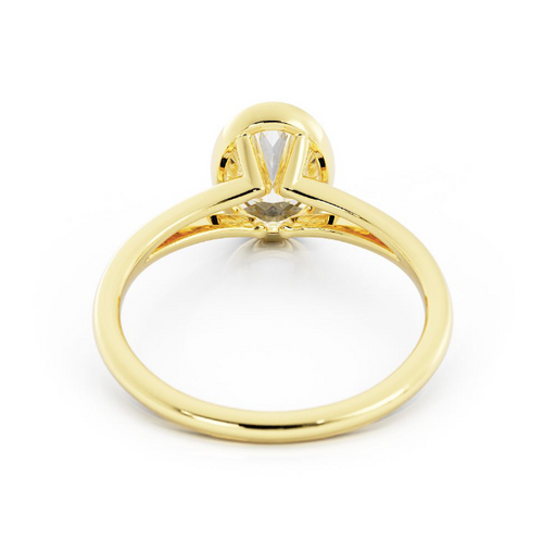 Trevor | Custom Oval Solitiare