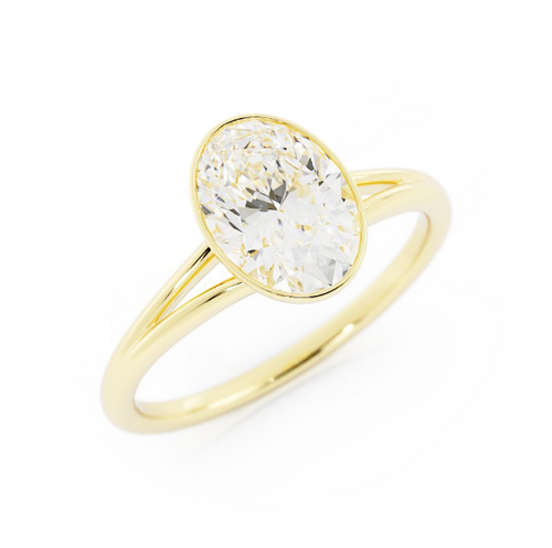 Trevor | Custom Oval Solitiare