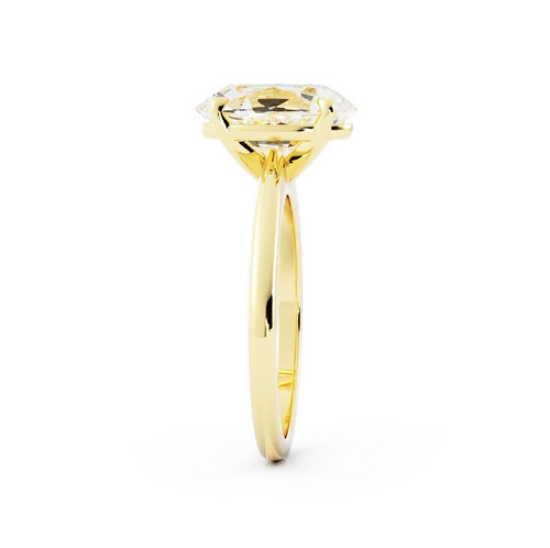 Cole | Custom Oval Solitaire