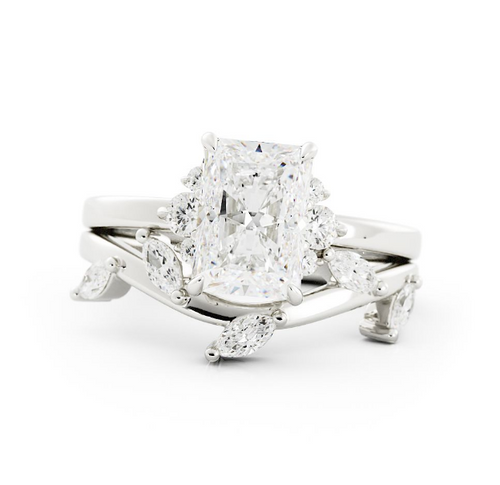 Grayson | Marigold with Custom Lotus Ring