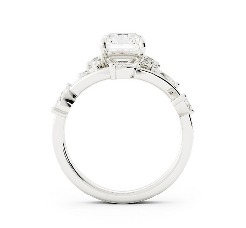 Grayson | Marigold with Custom Lotus Ring