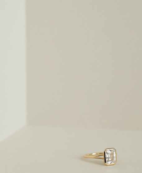 Custom Fleur Emerald | White Sapphire