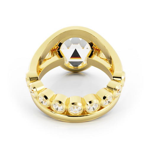 Dana | Custom Isle Engagement Ring and Wedding Band