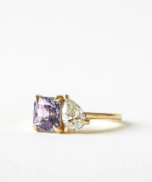 Lavender Sapphire Toi et Moi | Quote