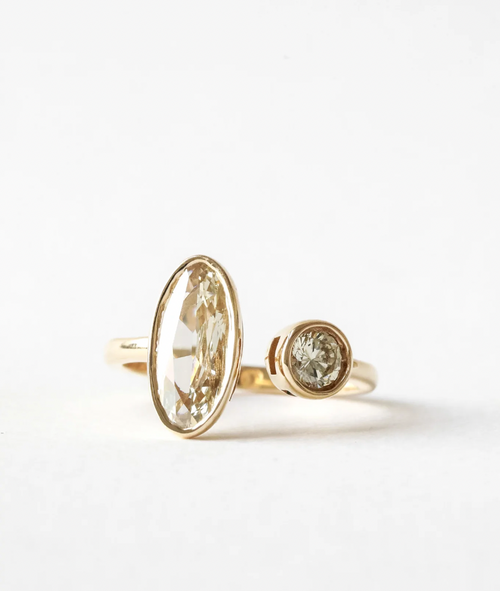 Monique | Custom Moval and Round Ring