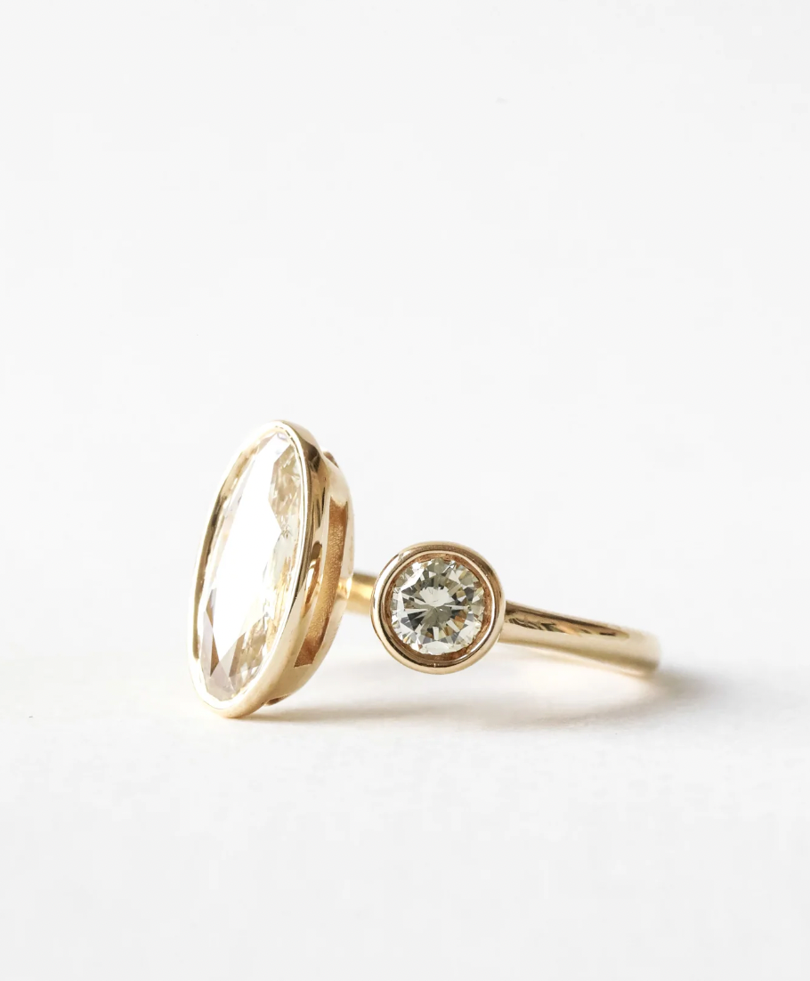 Monique | Custom Moval and Round Ring