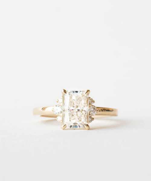 Ellie | Custom Pear Marigold Engagement Ring