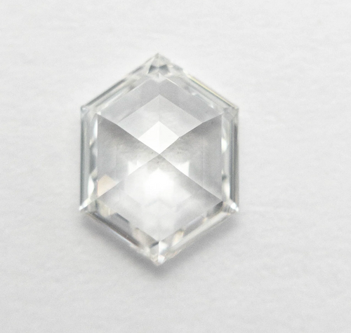 Nerissa | Custom Raw Cut Diamond Engagement Ring