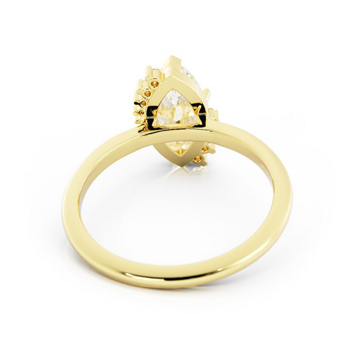 Payton | Custom Marquise Engagement Ring
