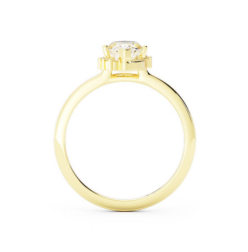 Payton | Custom Marquise Engagement Ring