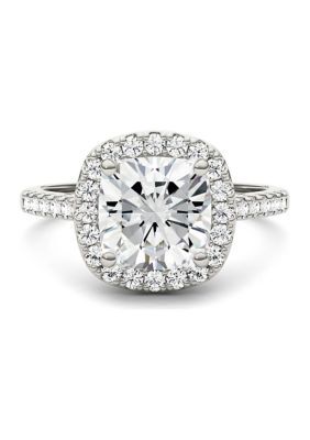 Dainty Cushion Halo | Quote